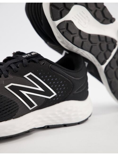 New Balance Running 520 v7 sneakers in black