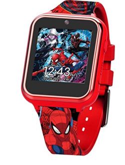 Spiderman Kids Smart Watch for Girls & Boys with Selfie Camera - Interactive Smartwatch Featuring Games, Voice Recorder, Calculator, Pedometer, Alarm, Stopwatch,
