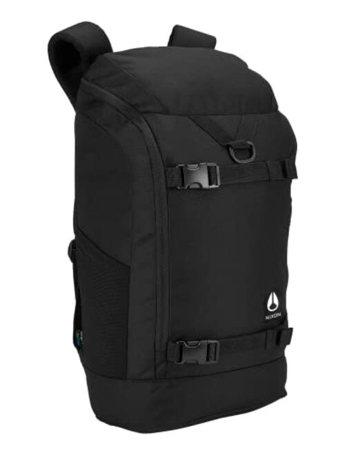 NIXON Hauler 25L Backpack - Black - Made with REPREVE® Our Ocean™ and REPREVE® recycled plastics.