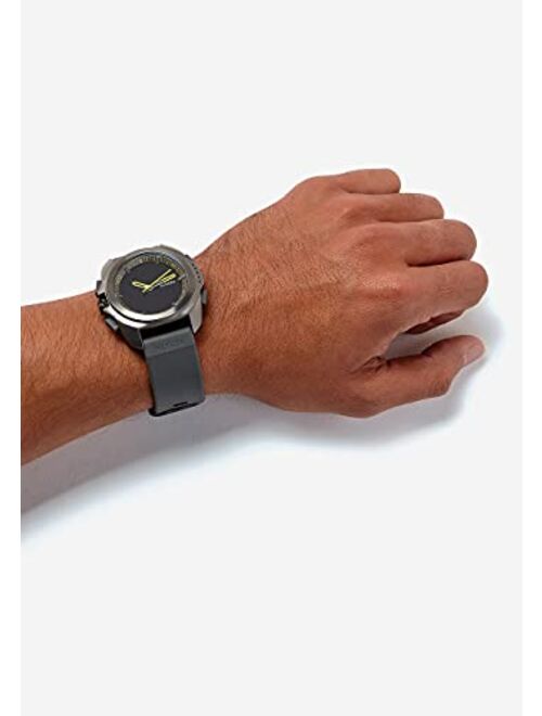 NIXON Ripley A1267 - Men's Analog/Digital Adventure Watch (47mm Watch Face, 23mm PU/Rubber/Silicone Band)
