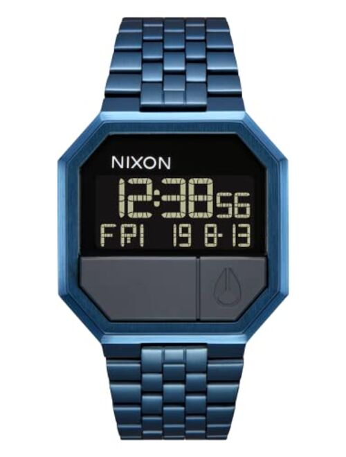 Nixon Re-Run A158. 100m Water Resistant Men’s Digital Watch (38.5mm Digital Watch Face. 13-18mm Stainless Steel Band)