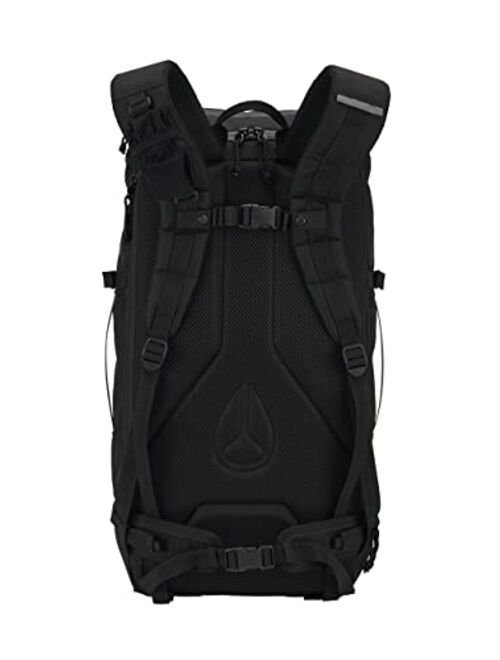 NIXON Hauler 35L Backpack - Black - Made with REPREVE® Our Ocean™ and REPREVE® recycled plastics.