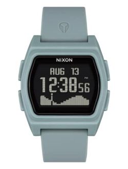 Rival A1310-100m Water Resistant Women's Digital Surf Watch (38mm Watch Face, 20mm-19mm Pu/Rubber/Silicone Band)- Made with #Tide Recycled Ocean Plastics