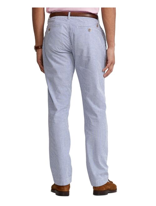 Polo Ralph Lauren Men's Stretch Straight Fit Seersucker Pants
