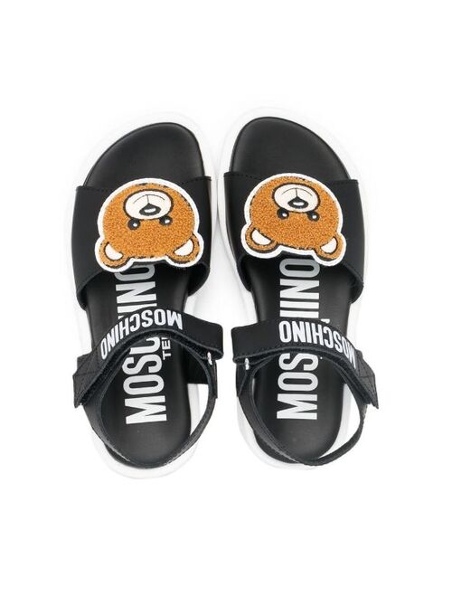 Moschino Teddy Bear motif sandals