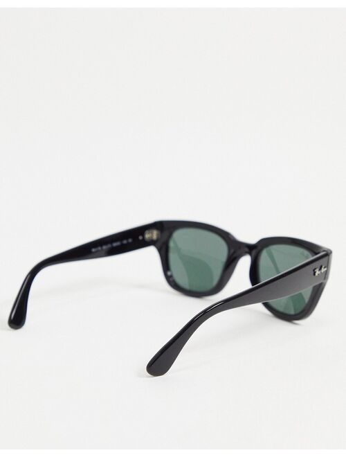 Ray-Ban 0RB4178 oversized sunglasses in black