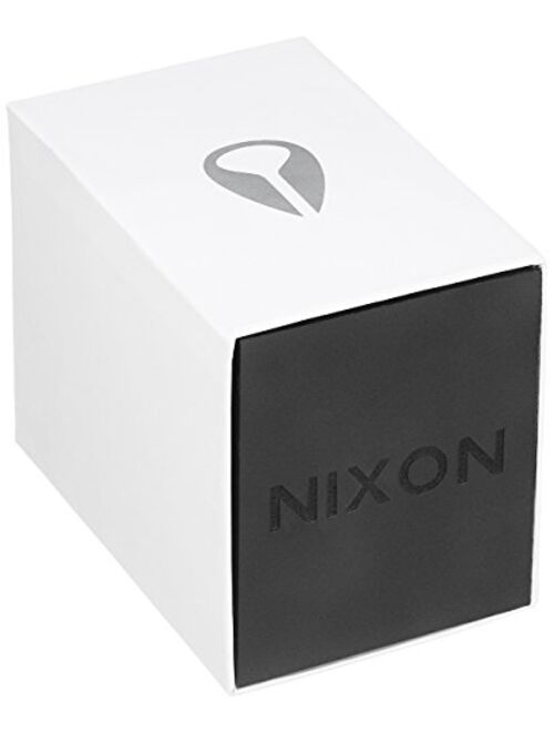 Nixon Men's A9722348-00 Time Teller Chrono Analog Display Quartz Silver Watch