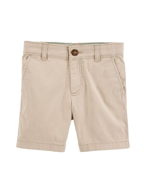 Toddler Boy Carter's Flat-Front Shorts