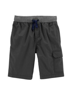 Boys 4-14 Carter's Pull-On Poplin Shorts