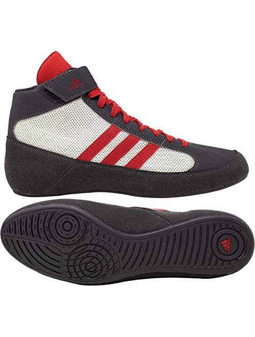 adidas HVC K GZ8453 Black/Red Wrestling Shoes