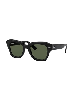 State Street Polarized Sunglasses, RB2186
