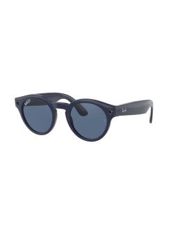 RW400348 Round 48mm Smart Glasses with Ray-Ban Stories