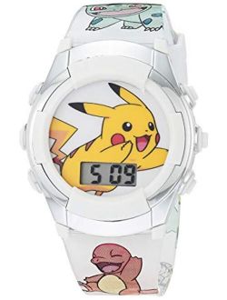Boys' Quartz Watch with Rubber Strap, Multicolor, 13 (Model: POK4240AZ)