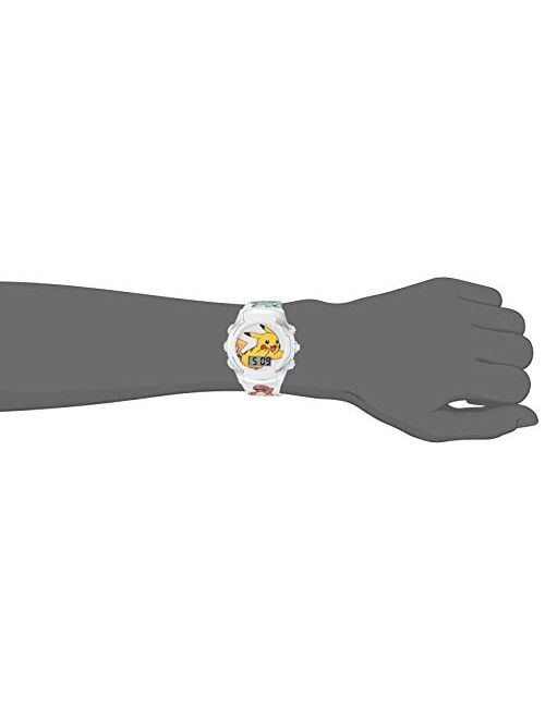 Accutime Boys' Quartz Watch with Rubber Strap, Multicolor, 13 (Model: POK4240AZ)
