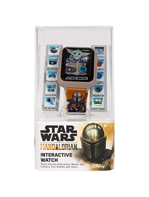 Accutime Watch Corp. Accutime Star Wars The Mandalorian and The Child Interactive Kids Watch