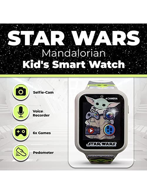 Accutime Watch Corp. Star Wars Mandalorian Smart Watch