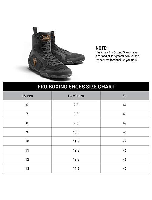 Hayabusa Pro Boxing Shoe for Men & Women