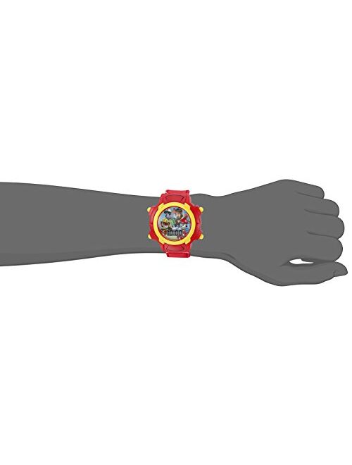 Accutime Nickelodeon Kids' PAW5003 Digital Display Quartz Red Watch