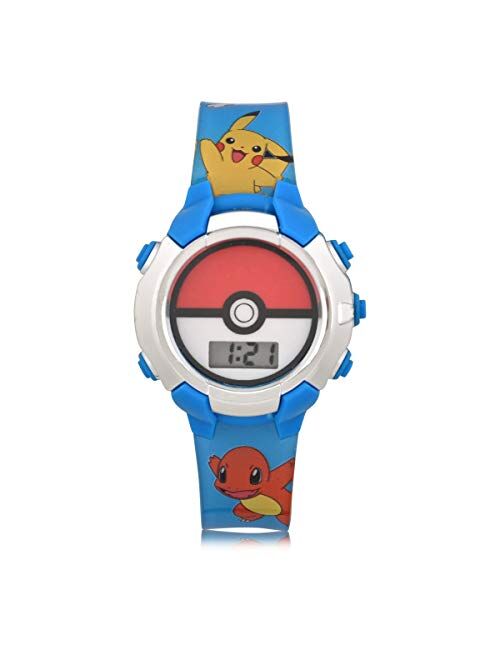 Accutime Kids' Quartz Watch with Plastic Strap, Blue, 16 (Model: POK4243AZ)