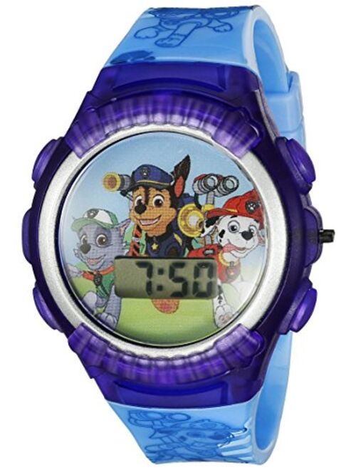 Accutime Nickelodeon Kids' PAW4039 Paw Patrol Digital Display Quartz Blue Watch