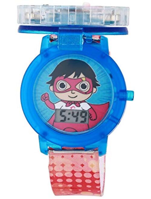 Accutime Boys' Quartz Watch with Plastic Strap, Multicolor, 15 (Model: RYW4000AZ)