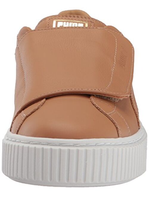 PUMA Women's Basket Platform Strap Wn Sneaker