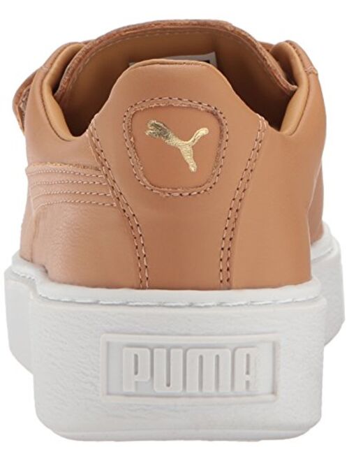 PUMA Women's Basket Platform Strap Wn Sneaker