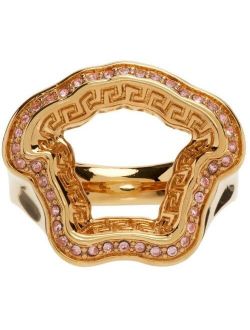 Gold 'La Medusa' Curve Ring