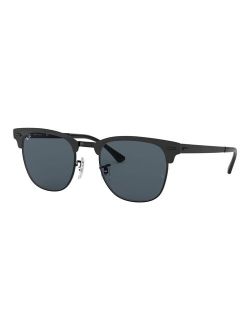 RB3716 Clubmaster Metal Sunglasses