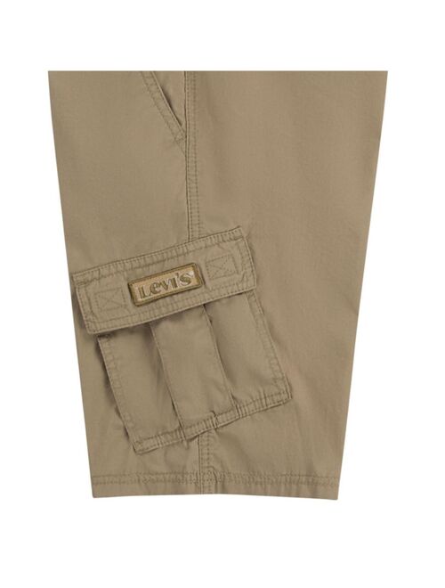 Levi's Big Boys Cotton Solid Cargo Shorts