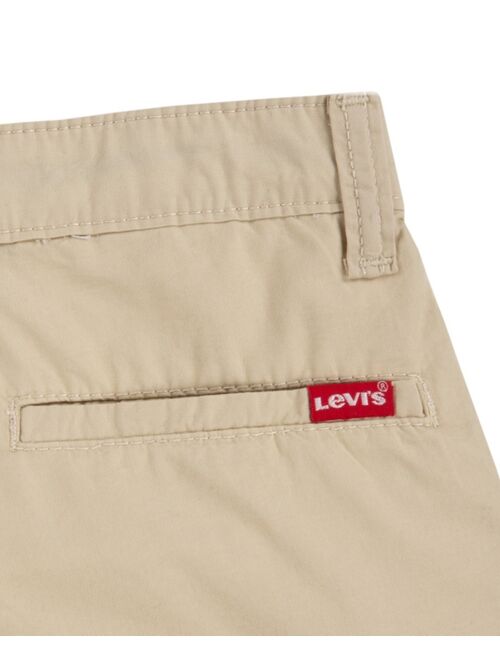 Levi's Big Boys Cotton Solid Cargo Shorts