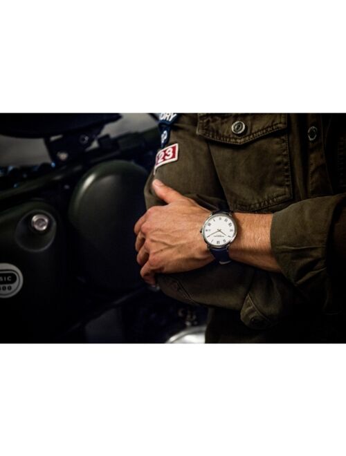Raymond Weil Men's Swiss Toccata Black Leather Strap Watch 39mm