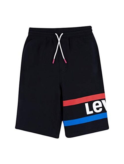 Levi's Boy's Soft Knit Jogger Shorts (Big Kids)