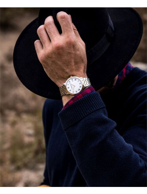 Raymond Weil Men's Swiss Toccata Two-Tone Stainless Steel Bracelet Watch 39mm