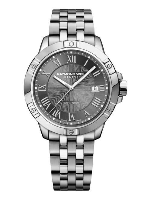 Raymond Weil Men's Swiss Tango Stainless Steel Bracelet Watch 41mm 8160-ST-00608