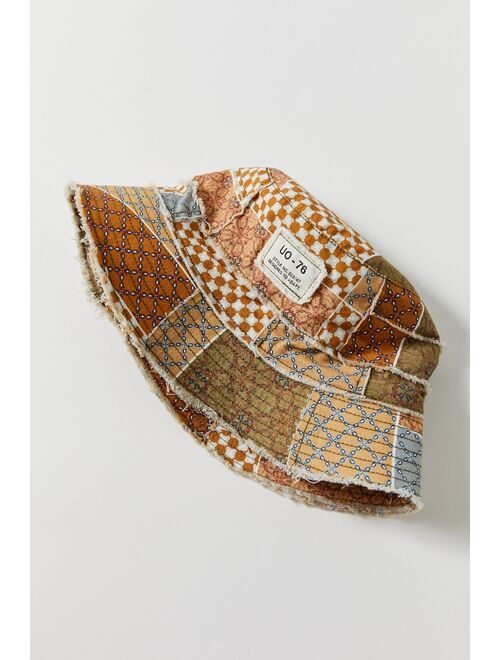 Urban Outfitters Ryan Patched Bandana Bucket Hat