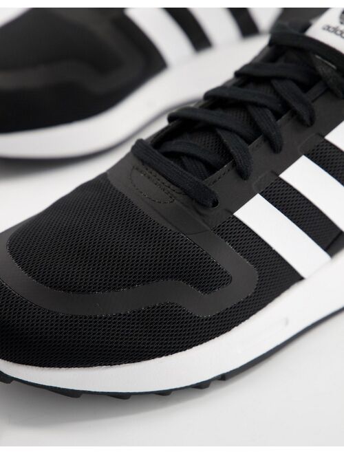 adidas Originals Multix sneakers in black and white