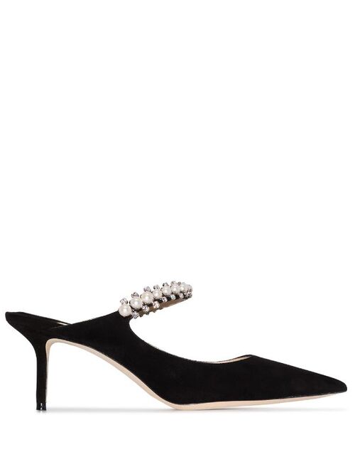 Jimmy Choo Bing 65 embellished mules