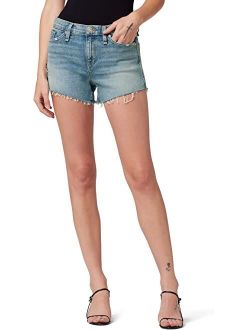 Jeans Gemma Mid-Rise Shorts in Pearls