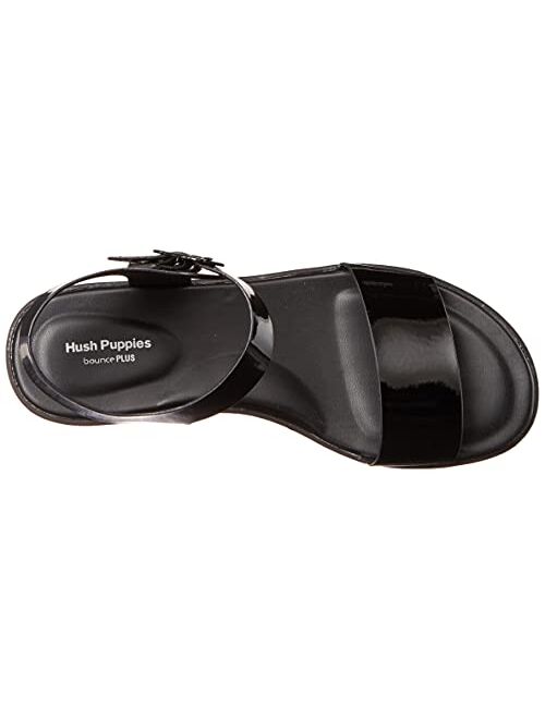 Hush Puppies Women's Brite Jells Quarter Strap Wedge Sandal