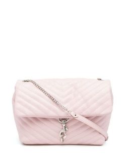 Edie quilted leather satchel bag