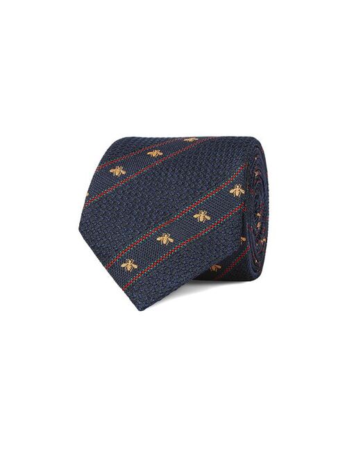 Gucci Bee Web silk tie