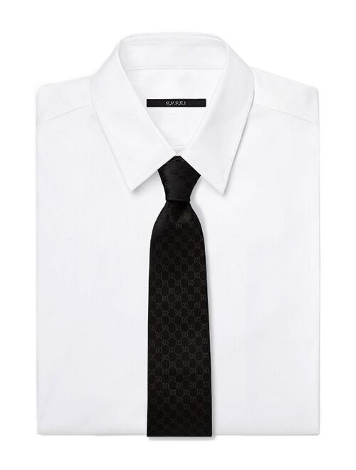 Gucci GG pattern silk tie