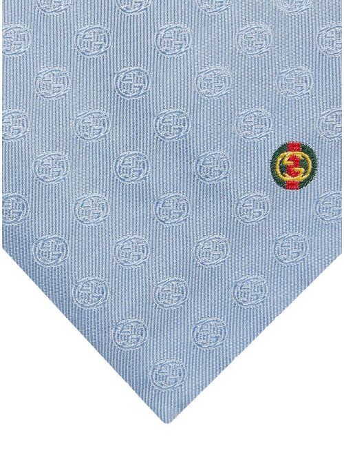 Gucci Interlocking G silk tie
