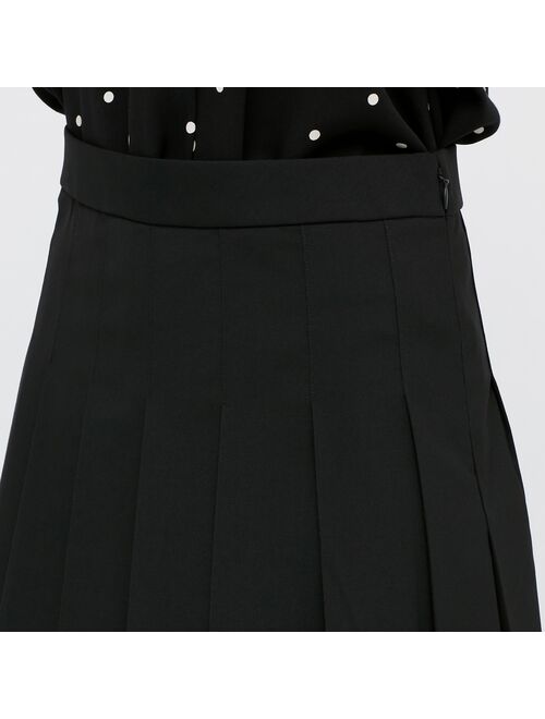 Uniqlo Pleated A-Line Mini Skirt