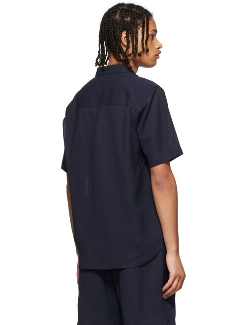 Jacquemus Navy 'La Chemise Melo' Shirt