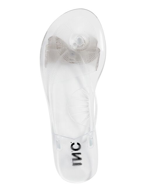 INC International Concepts Madena Bow Jelly Sandals, Created for Macy's