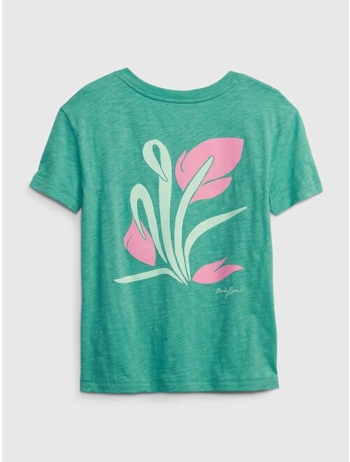 Gap &#215 Bailey Elder Kids 100% Organic Cotton Graphic T-Shirt