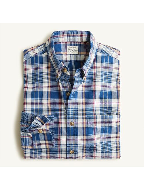 J.Crew Indian madras shirt in cotton