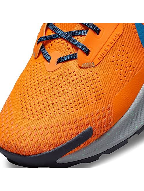 Nike Men's Pegasus Trail 3 Running Shoes Orange Blue DA8697 800
